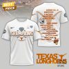 2025 Champions Playoff Semifinal Goodyear Cotton Bowl Texas Longhorns 3D T-Shirt – Black