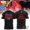 2025 Goodyear Cotton Bowl Classic Champions On Our Way To The A Ohio State Buckeyes – Ohio Against The World 3D T-Shirt – White