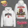 2025 National Champions Ohio State Buckeyes Football Hoodie – Black