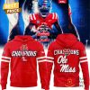 2025 Taxslayer Gator Bowl Champions Ole Miss Rebels Hoodie – White