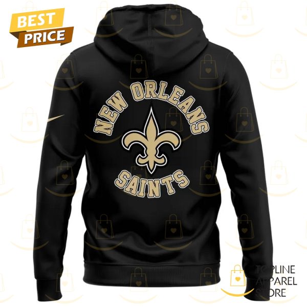 New Orleans Saints NOLA Design Hoodie – Black