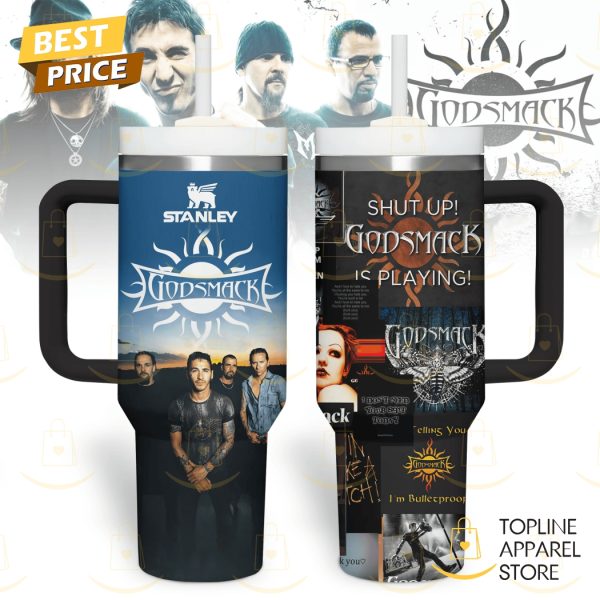 Godsmack – Bulletproof  Tumbler With Handle And Straw