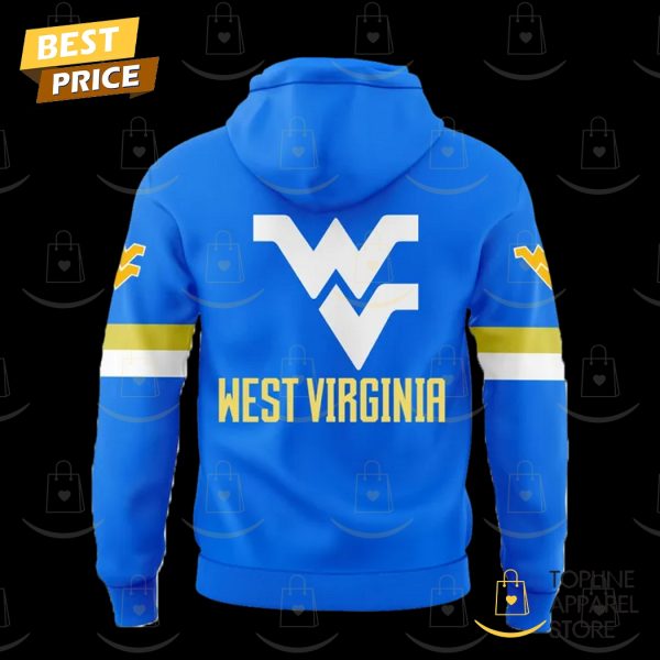 West Virginia Mountaineers Men Basketball Jerry West 44 Hoodie