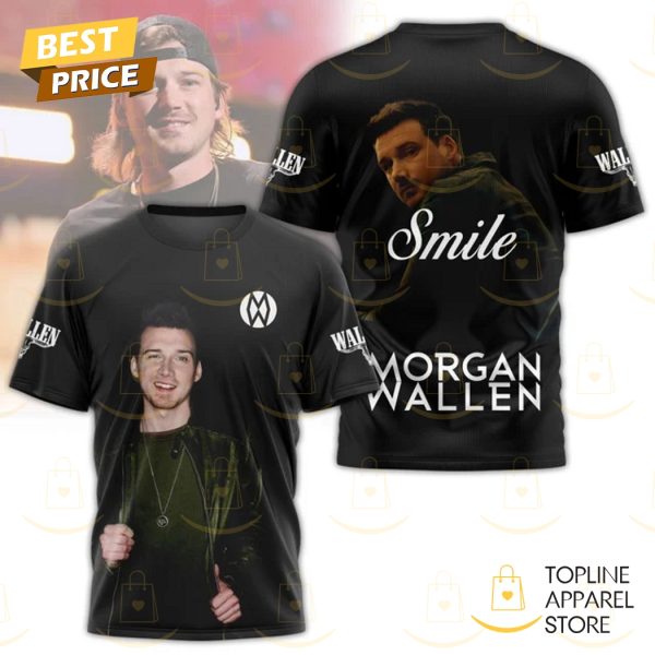 Morgan Wallen – Smile Design 3D T-Shirt