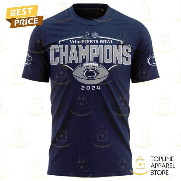 Fiesta Bowl Champions Penn State Nittany Lions 2024 3D T-Shirt