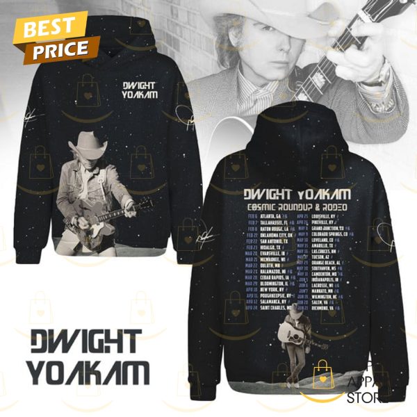 Dwight Yoakam Cosmic Roundup & Rodeo Signature Hoodie