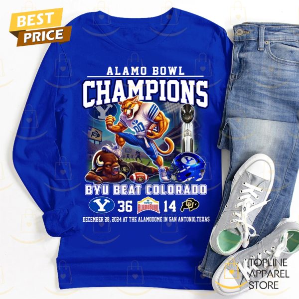 Alamo Bowl Champions BYU Cougars Beat Colorado Unisex T-Shirt