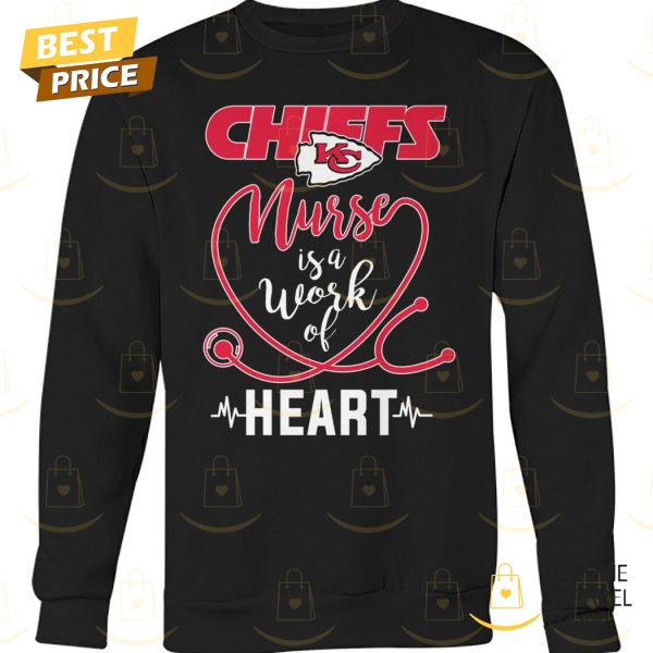 Kansas City Chiiefs Nurse Is A Work Of Heart Unisex T-Shirt