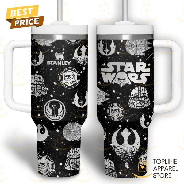 Star Wars Tumbler With Handle And Straw