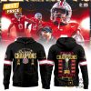 2025 National Champions Ohio State Buckeyes Football Hoodie – White