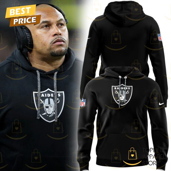 2025 Las Vegas Raiders Football Hoodie – Black