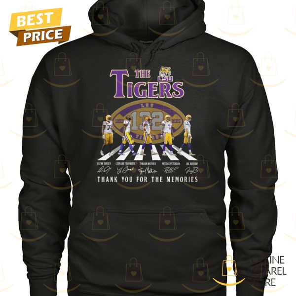 The LSU Tigers Football 132Year 1893-2025 Signature Thank You For The Memories Unisex T-Shirt