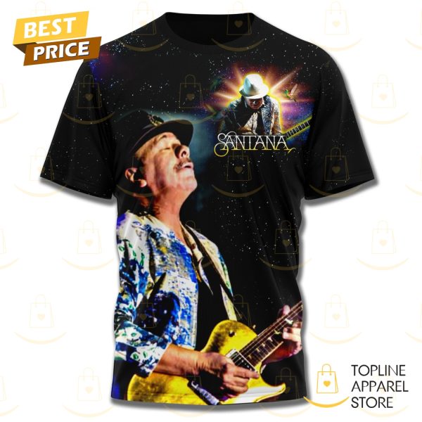 Carlos Santana – Oneness 2025 Tour 3D T-Shirt