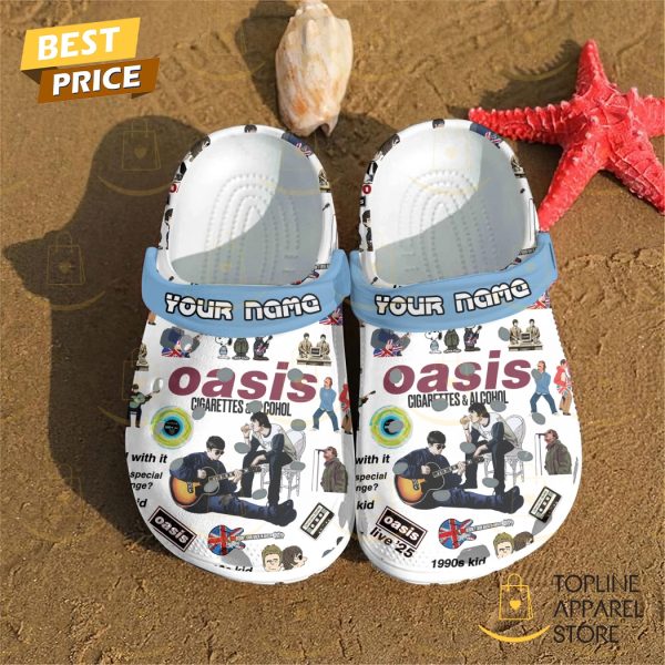 Personalized Oasis – Cigarettes & Alcohol Crocs