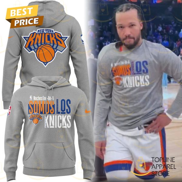 Warm-Up New York Knicks Basketball Hoodie