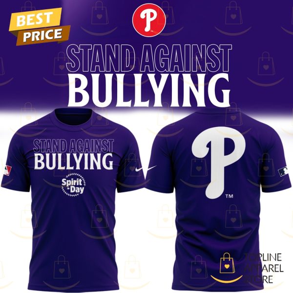 Stand Against Bullying Philadelphia Phillies 3D T-Shirt