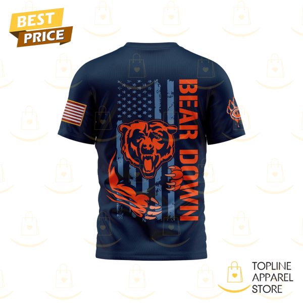 Chicago Bears – Bear Down 3D T-Shirt