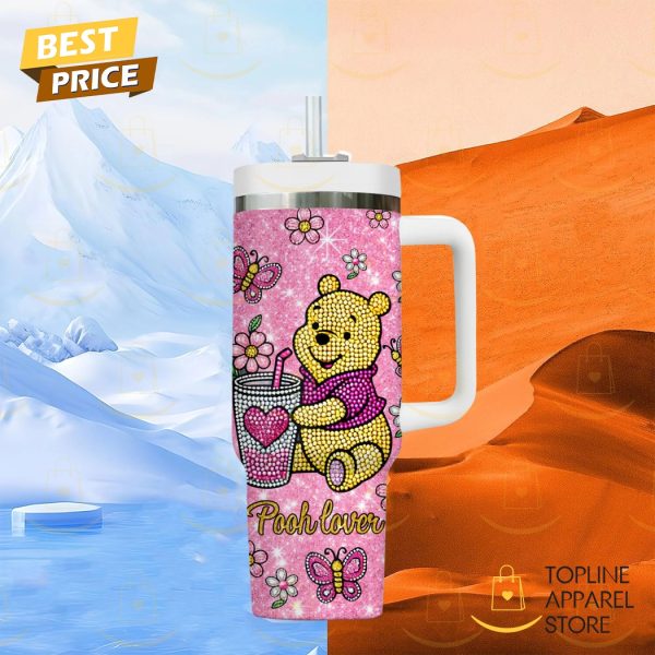 Winnie The Pooh – Pooh Loves Tumbler With Handle And Straw