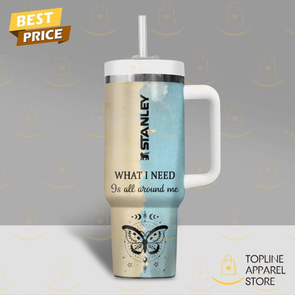 Dave Matthews Band What I Need Is All Around Me Tumbler With Handle And Straw