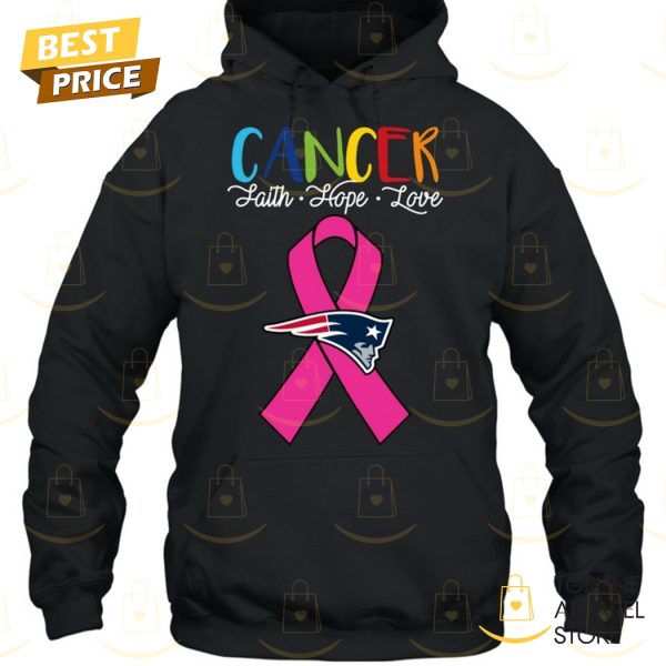 New England Patriots Cancer Faith – Hope – Love Unisex T-Shirt