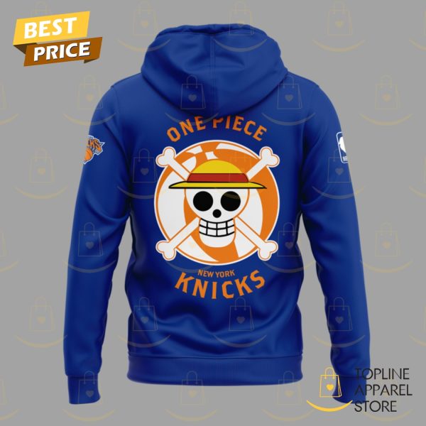 New York Knicks x One Piece Hoodie – Blue