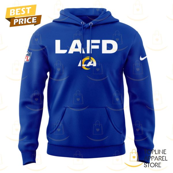 LAFD Los Angeles Rams Design Hoodie – Blue