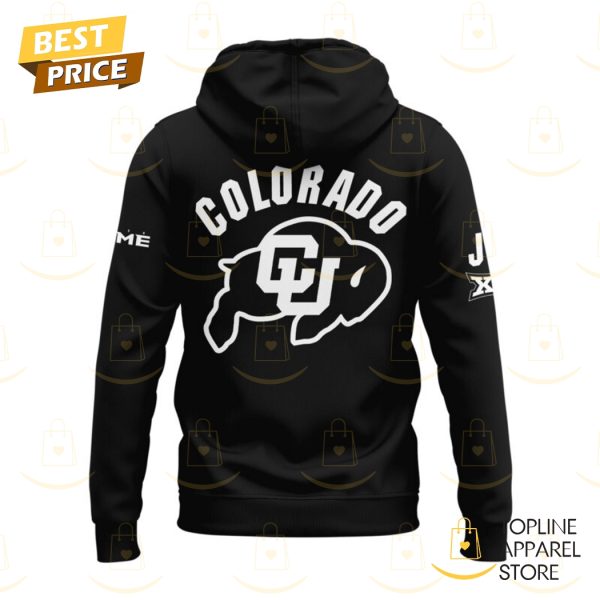 Coach Prime Wearing Colorado Buffaloes Football Hoodie