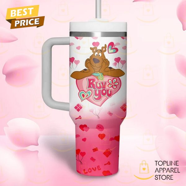 Scooby-Doo Ruv You Tumbler With Handle And Straw