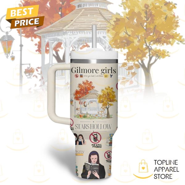 Gilmore Girls – Stars Hollow Tumbler With Handle And Straw