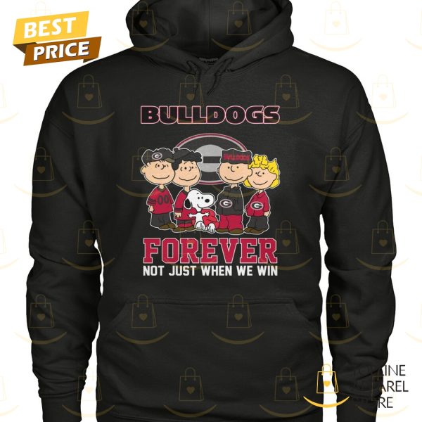 Georgia Bulldogs x Peanuts Forever Not Just When We Win Unisex T-Shirt