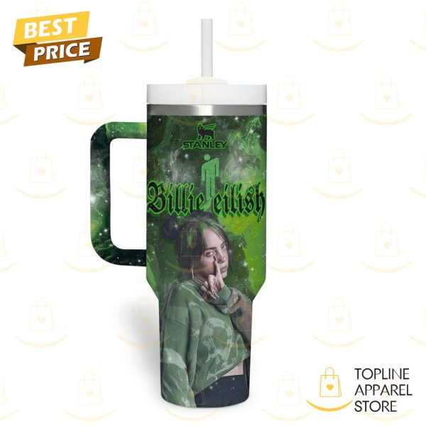 Billie Eilish Did I Take It Too Far Tumbler With Handle And Straw