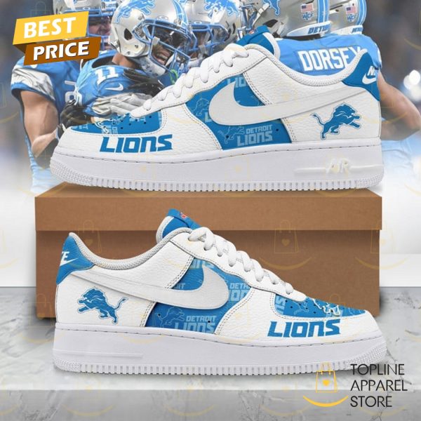 2025 Detroit Lions Design Air Force 1