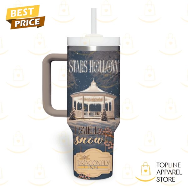 Gilmore Girls Stars Hollow Tumbler With Handle And Straw