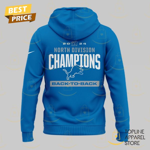 2024 NFC North Division Champions Detroit Lions Ready To Roll Hoodie