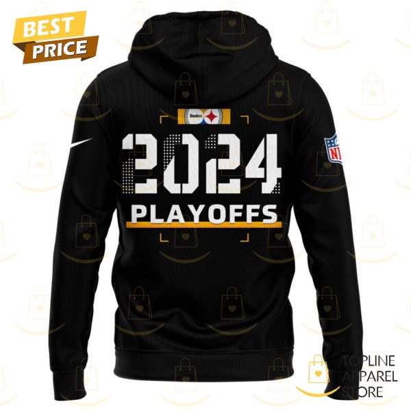 2024 NFL Playoffs Pittsburgh Steelers Hoodie