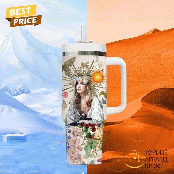 Whispers Of Magic Forever Stevie Nicks Tumbler With Handle And Straw