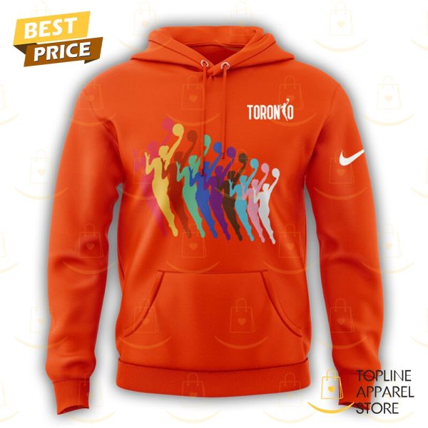 2025 Toronto Tempo Women Basketball Hoodie – Orange