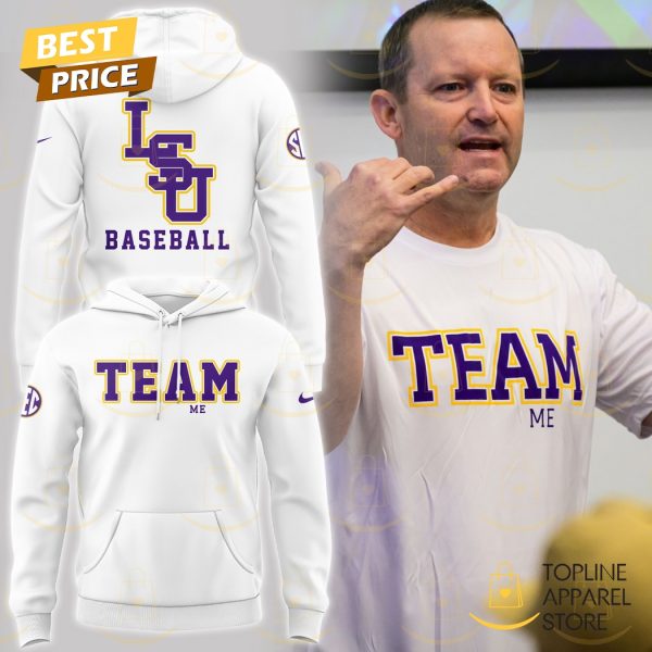 LSU Tigers – Team Me Design Hoodie – White