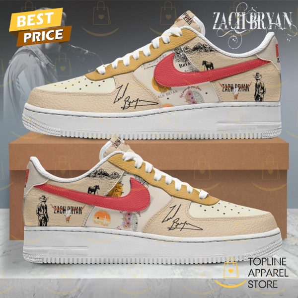 Zach Bryan Siganture Air Force 1