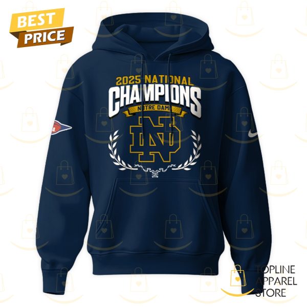 2025 National Champions Notre Dame Fighting Irish Hoodie