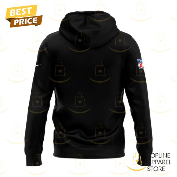 2025 Las Vegas Raiders Football Hoodie – Black