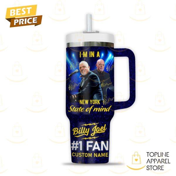 Personalized Billy Joel One Night Only 2025 Tour Tumbler With Handle And Straw