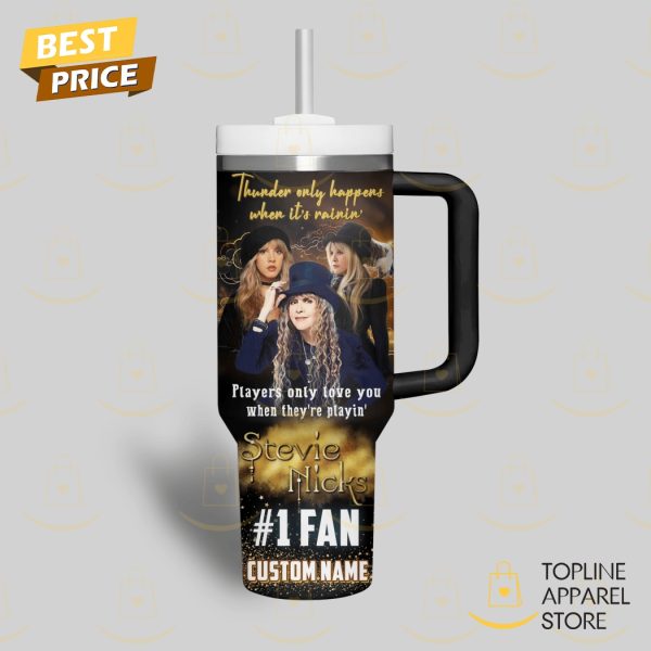 Personalized Stevie Nicks Live Concert 2025 Tumbler With Handle And Straw