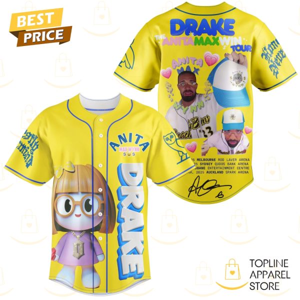 Drake – Anita Max Wynn Signature Baseball Jersey