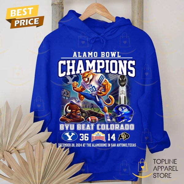 Alamo Bowl Champions BYU Cougars Beat Colorado Unisex T-Shirt