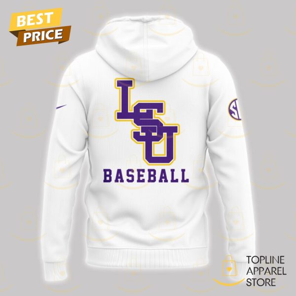 LSU Tigers – Team Me Design Hoodie – White