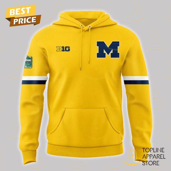 Wrigley Field Michigan Wolverines Hockey Hoodie