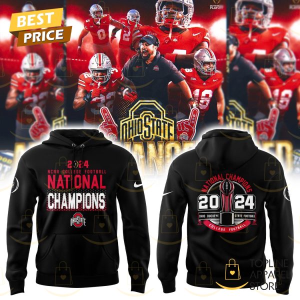 Ohio State Buckeyes College Football 2024 National Champions Hoodie