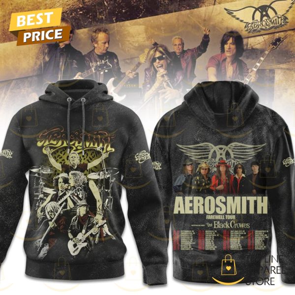 Aerosmith Farewell Tour With Black Crowes Hoodie