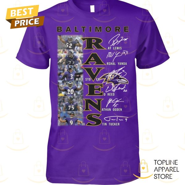 Baltimore Ravens Football Signature Unisex T-Shirt